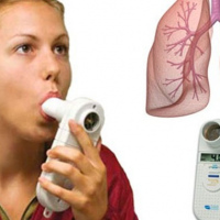 Espirometria o curva de flujo volumen pre y post-broncodilatadores. 893805 Idime